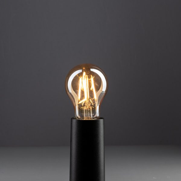 LED Filament Edison Bulb E27 4W Amber - A60 - Image 2