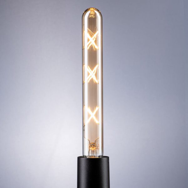 LED Filament Edison Bulb E27 6W Amber - T225 - Image 2