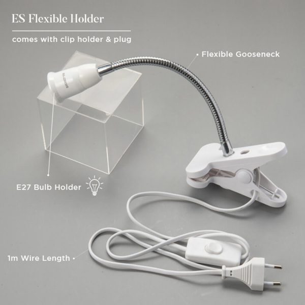 ES Flexible Holder with Clip Holder and Plug - Image 2