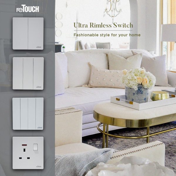 Retouch Rimless Switches (White) - Image 13